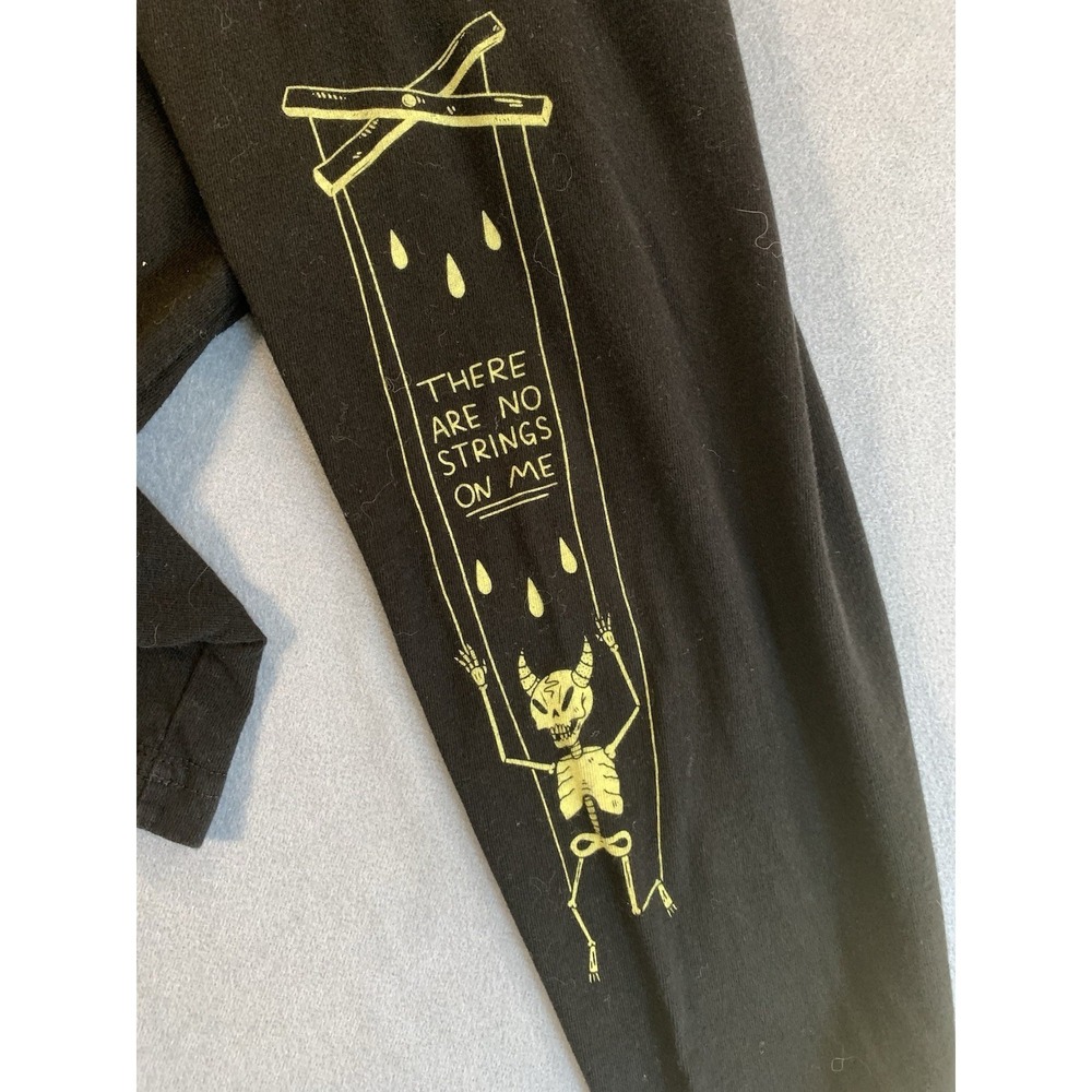 Wizard of Barge Kill Your Masters Goth Punk Streetwear Graphic Crewneck Men's M - Picture 6 of 6